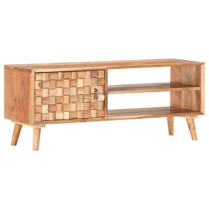 vidaXL - Tv-meubel - 100x30x40 - cm - massief - acaciahout