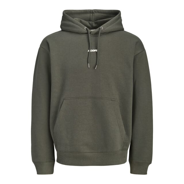 Jack & Jones Trui Jcoclub Back Script Print Sweat Hoo 12300458 Peat Mannen Maat - M