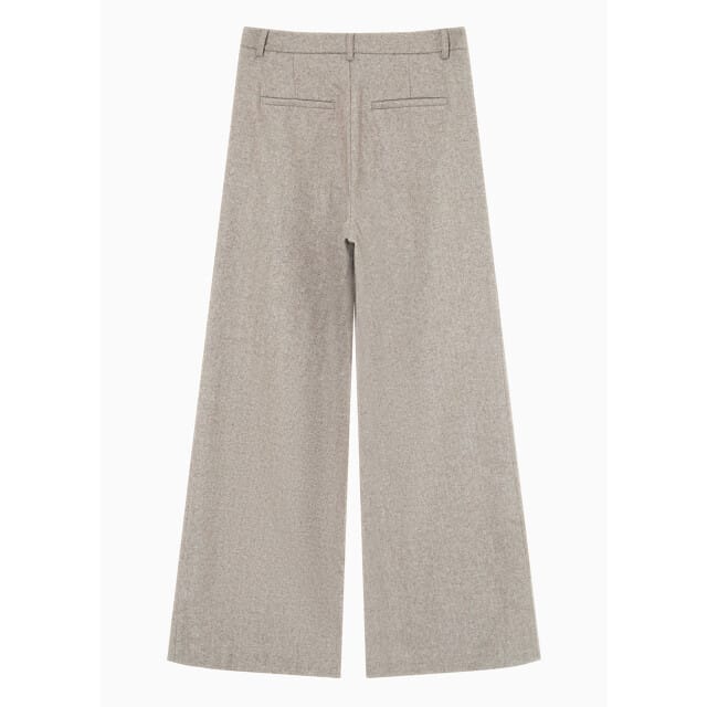 Grace & Mila Times pantalon wolmix visgraat beige