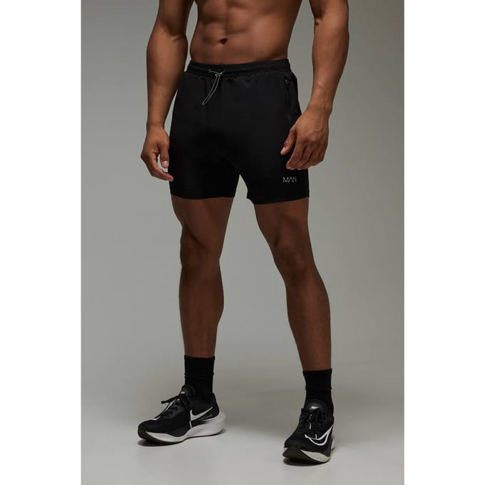 Men's Active Gym 5inch Short | Black | Size Medium