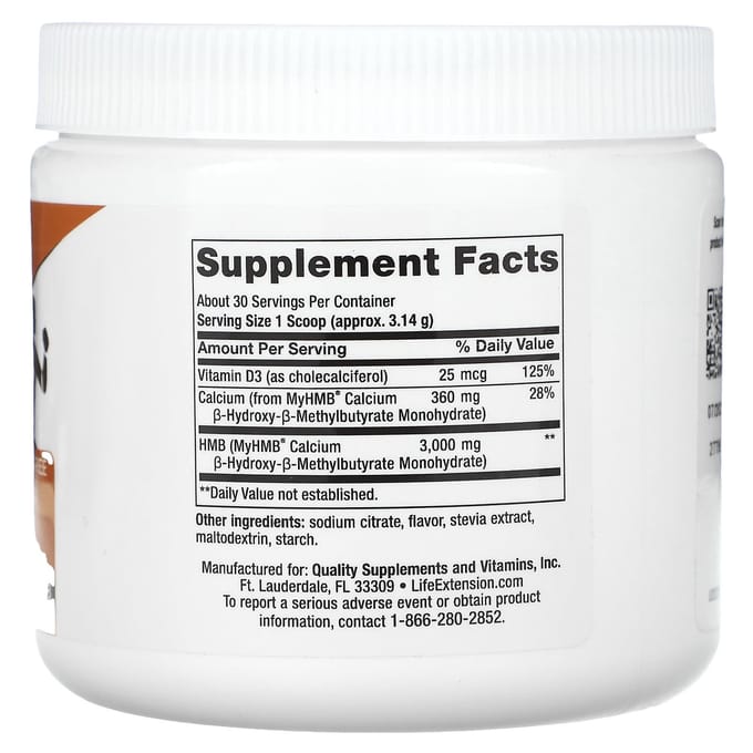 Life Extension - Wellness Code™ Muscle Strength And Restore Formula - 94,2 gram Poedervorm - 30 Dagdoseringen - Voedingssupplementen