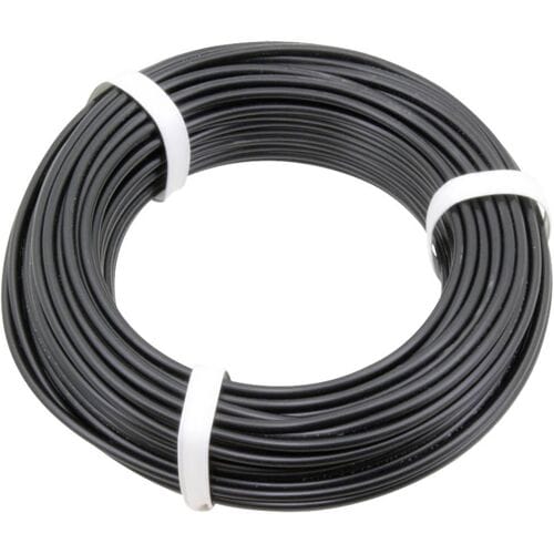 Donau Elektronik 2501 Meetkabel 25 m Zwart 1 stuk(s)