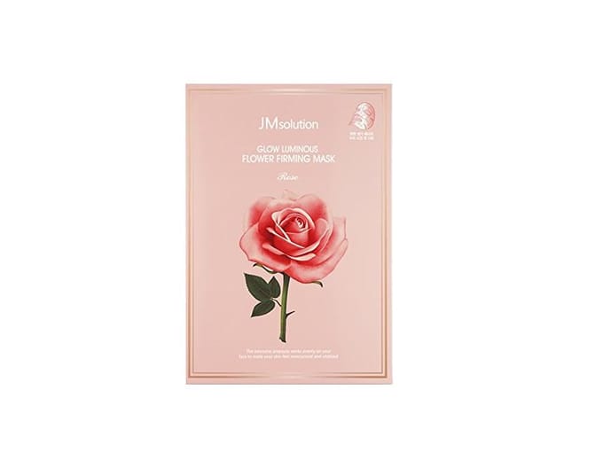 JM Solution Glow Luminous Flower Firming Mask Pack (30 ml x 10 vellen) beige