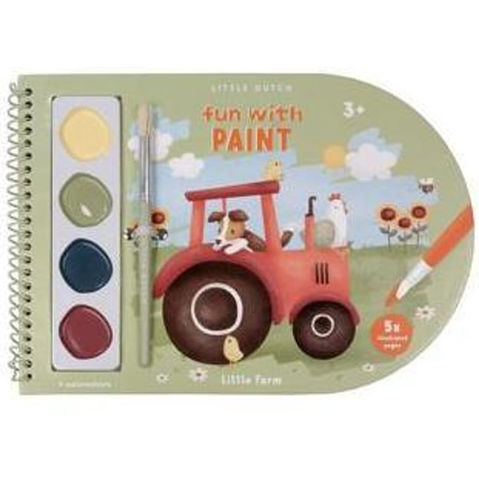Little Dutch Farm Fun with Paint Kleurboeken