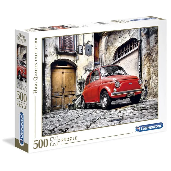 Clementoni - Puzzel - 500 Stukjes - Italiaanse Oldtimer - High Quality Collection - Vanaf 10 jaar
