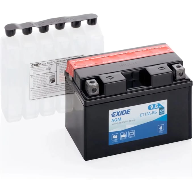 Motorfiets accu Exide AGM