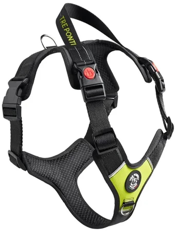 Tre Ponti Hondentuig Harmonia maat M - 10 tot 20 kg Lime