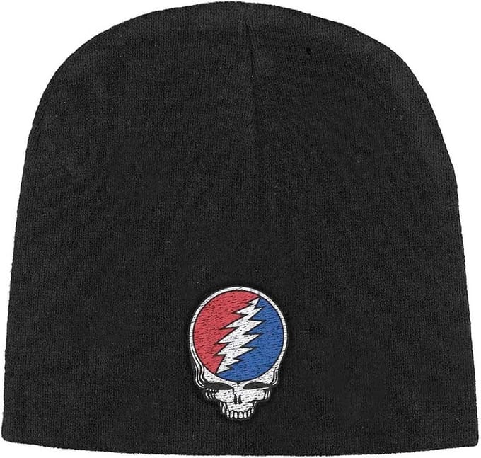 Grateful Dead - Skull Beanie Muts - Zwart