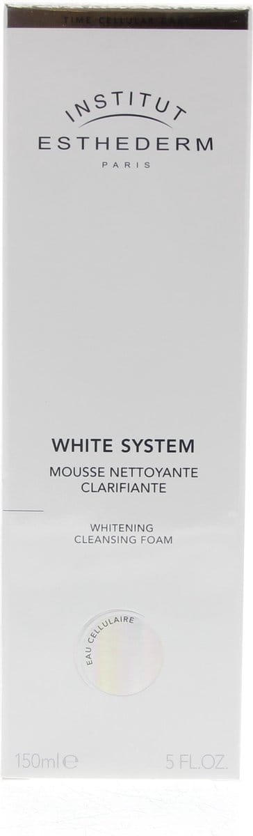 Institut Esthederm White System Reinigingsmouse  - 150ml - Stralende Teint Voor Een Rijpe Huid