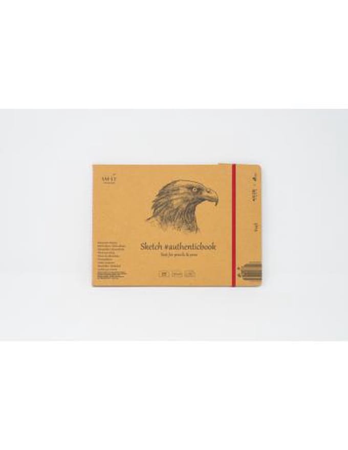 SMLT schetsblok Kraftpapier album 24,5x17,6 cm 90gr 24 vel.