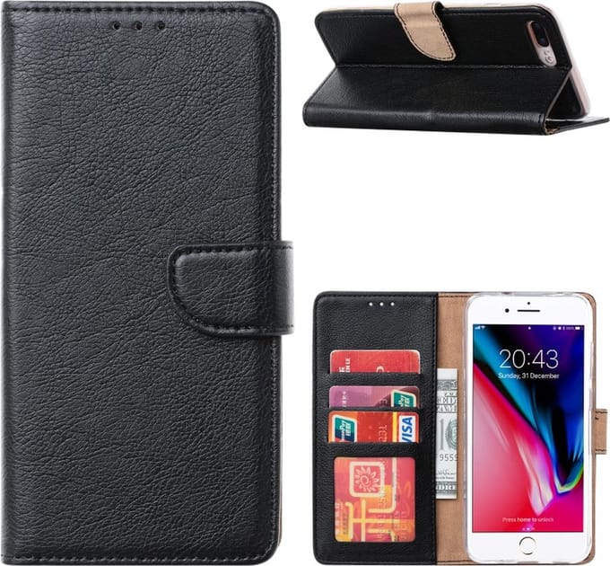 Cityhoesje – iPhone 7 plus / 8 plus – Bookcase incl. Pasjeshouder