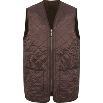 Barbour Voering Polarquilt Bruin - Maat XXL - Heren - Binnenjas