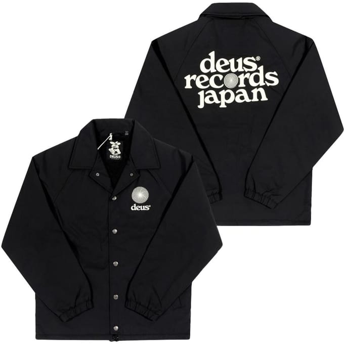 DeuS Ex Machina Strata Coach Veste Homme Dmf246763 Blk DMF246763 BLK (S) black