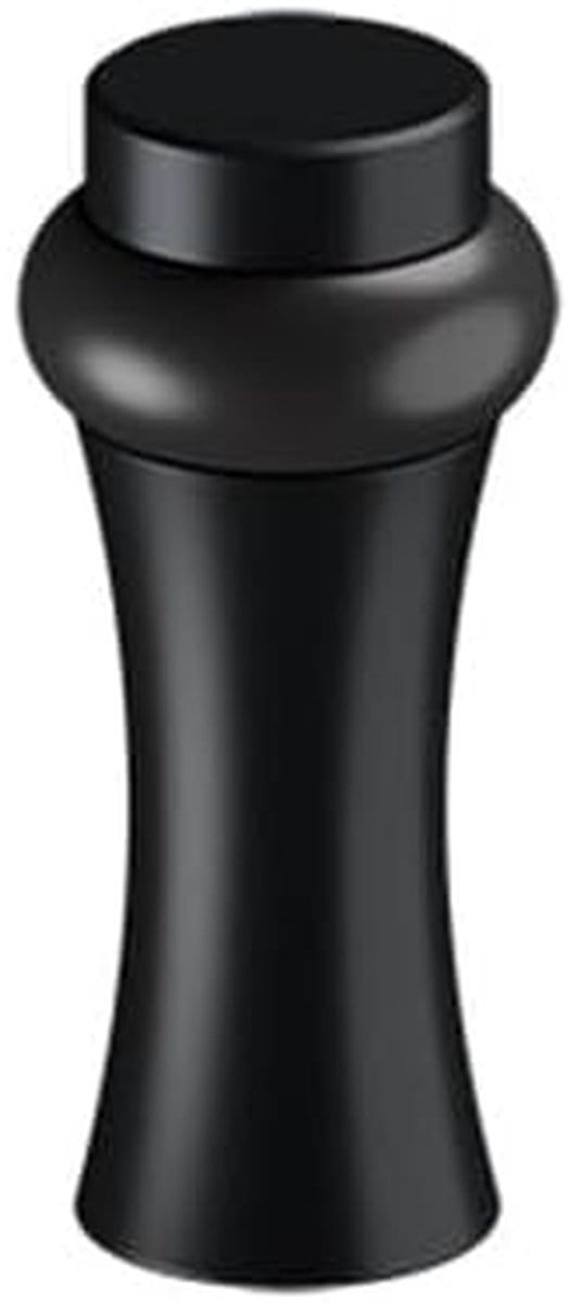 Vloerbeschermer - Deurstoppers - Bescherming deurposten - Massief messing - 8.9 cm - Zwart