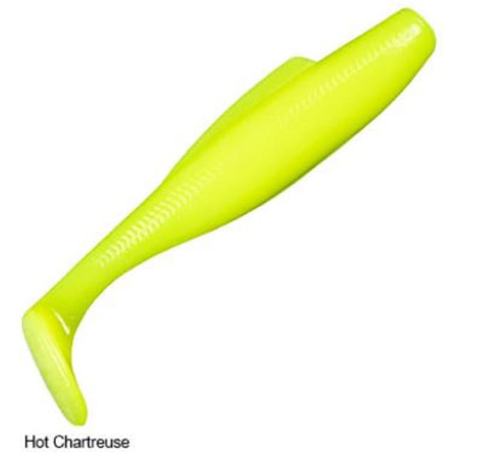 Zman Zacht kunstaas Diezel MinnowZ 7 Inch 3/Pack Hot Chart (2843) blue
