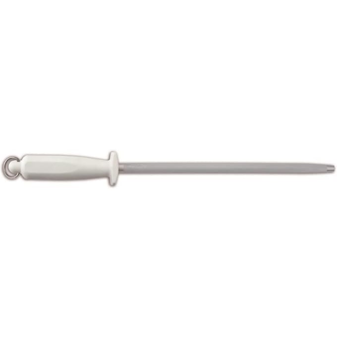 Aiguiseur de couteaux - ARCOS - Chaira 278514 - Lame acier carbone 30 cm - Corps polypropylène blanc - Couvercle Ø13 mm