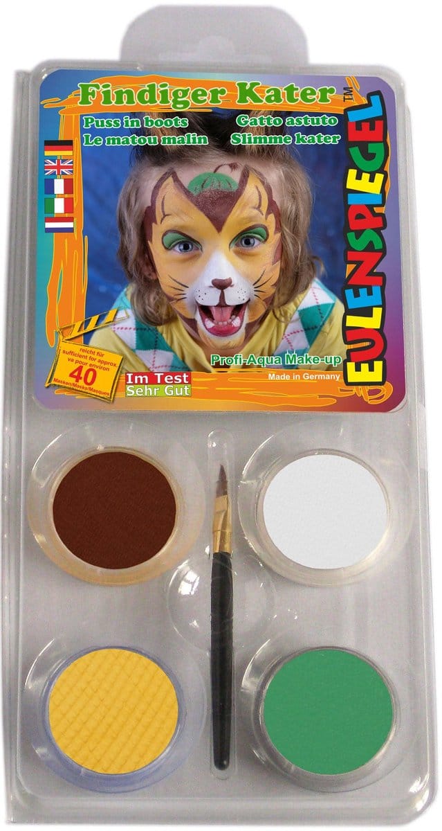 Kinderen kater make-up