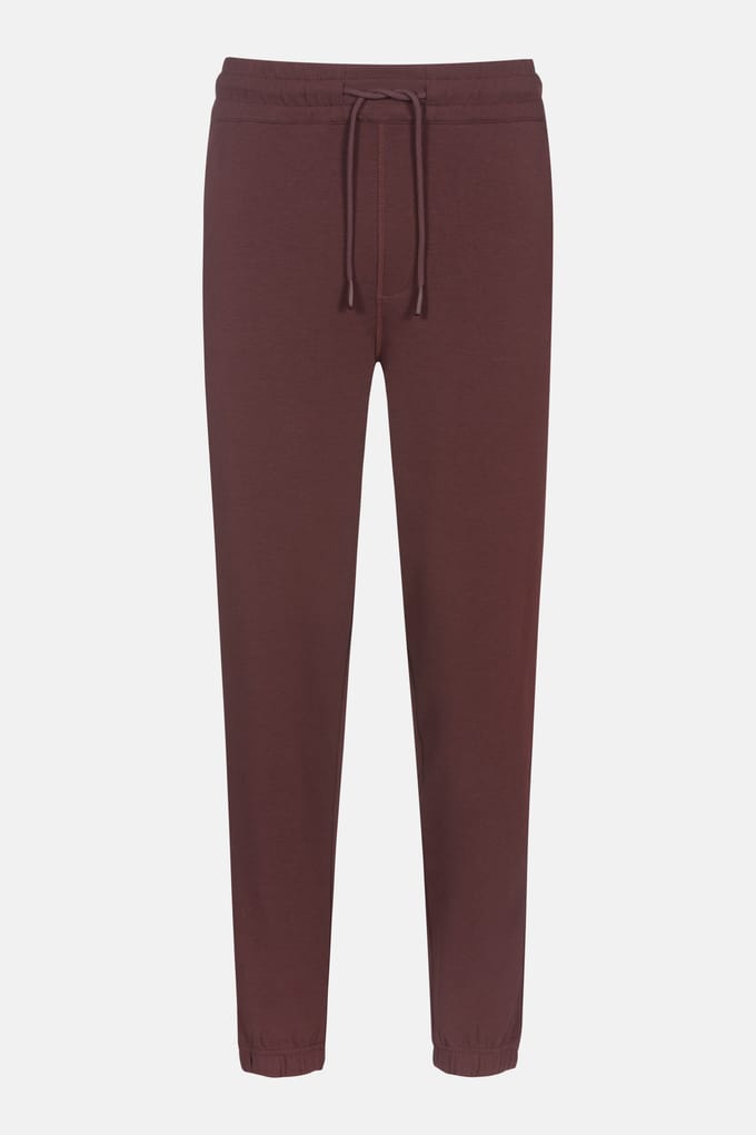 Track pants Serie Felpa Stretch Mokka Beans