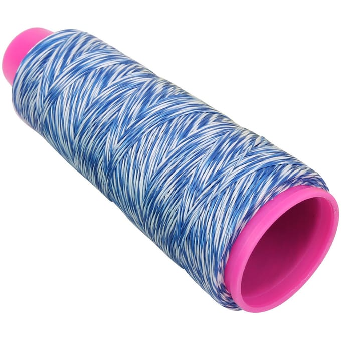 Matériau de Corde d'Arc pour Tir à l'Arc 110m 360ft Fil Corde d'Arc Fabrication Arc Recurve Compound Corde Bleu et Blanc