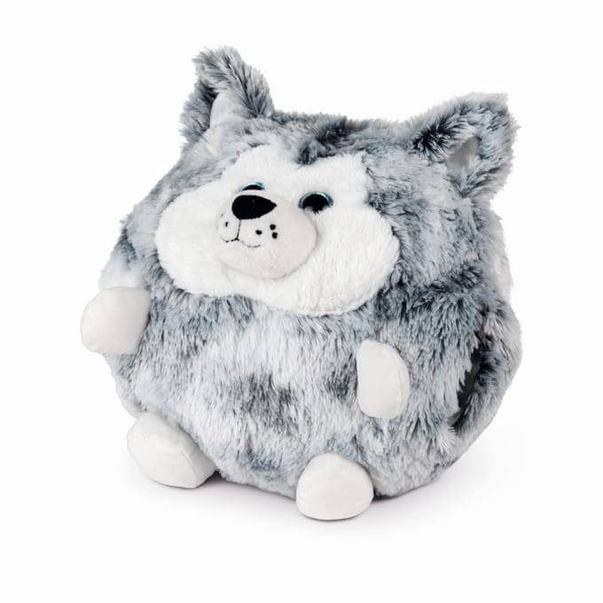 Noxxiez handwarmer - knuffel - kussen - husky