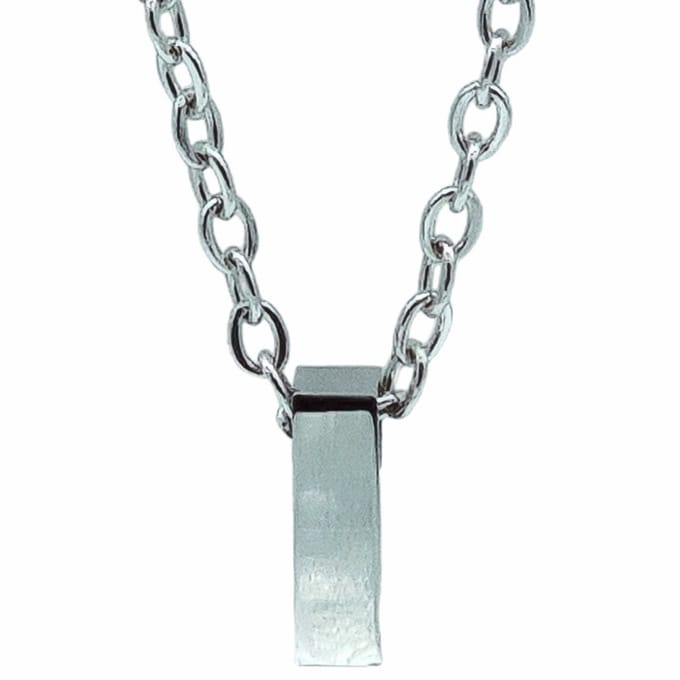 Ketting Letter I Letterhanger - Minimalistisch - Premium Staal