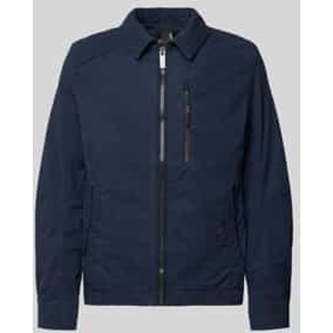 Tom Tailor - Zomerjas - Heren - XL - Blauw - Katoen - 1050714