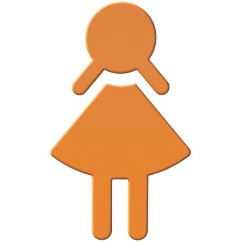HEWI Series 477/801 Symbol Woman 801.91.020 24