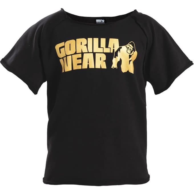 Gorilla Wear Classic Work Out Top - Zwart/Goud