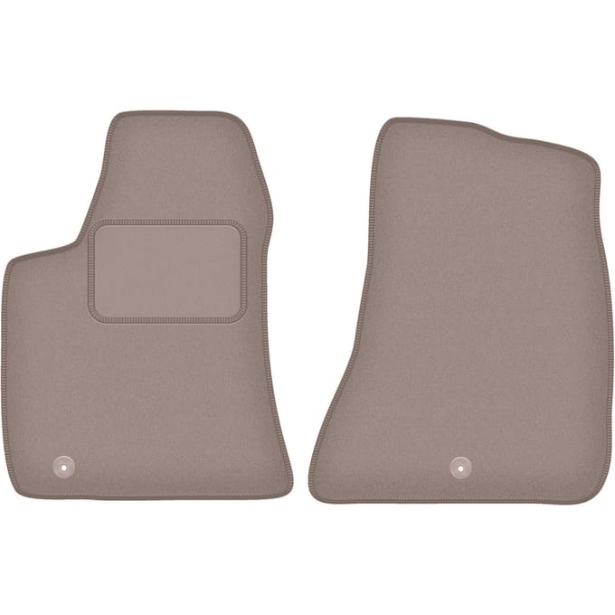 Beige voormatten voor: Dodge Charger LD coupé (2011-2020)