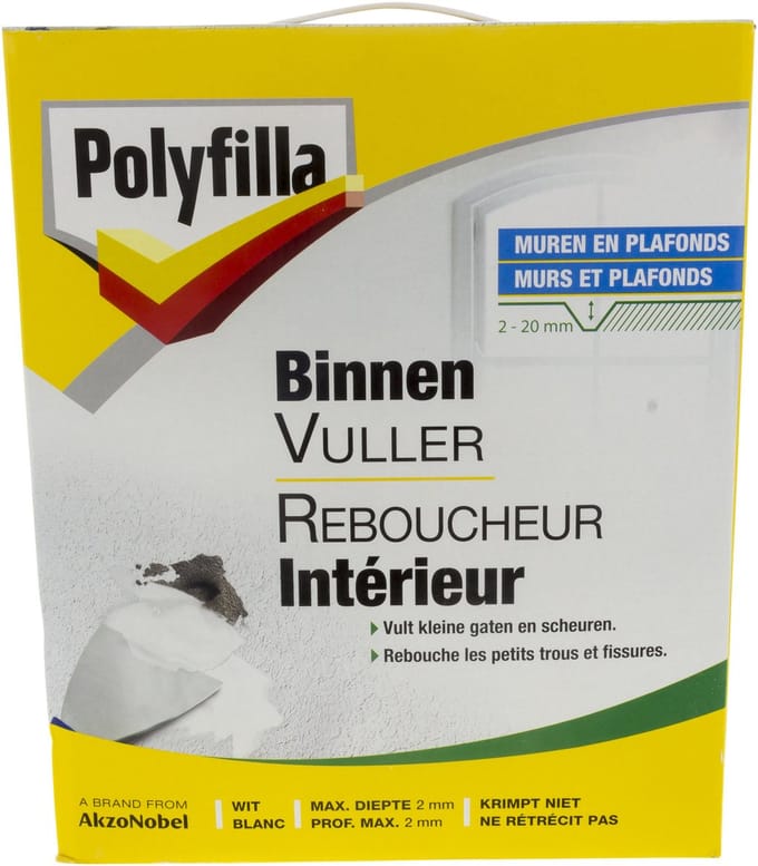 Polyfilla Binnenvuller (Poeder) 5 Kg
