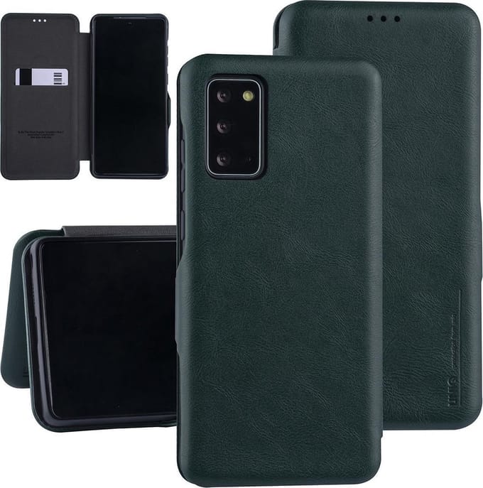 UNIQ Accessory Samsung Galaxy Note 20 Book Case hoesje - Groen