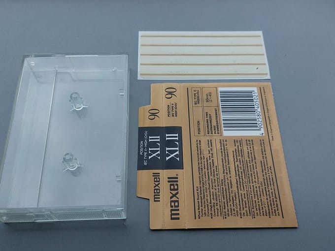 Maxell XLII 90 Cassettebandje