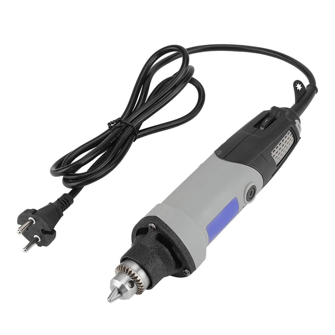 400W elektrische slijpmachine, boormachine, 6 standen, variabele snelheid, roterend gereedschap