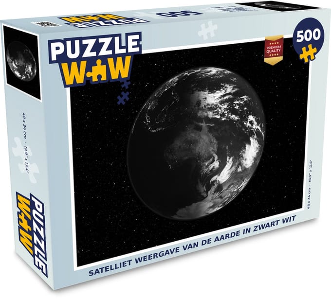 Puzzel Aarde - Planeten - Sterren - Legpuzzel - Puzzel 500 stukjes