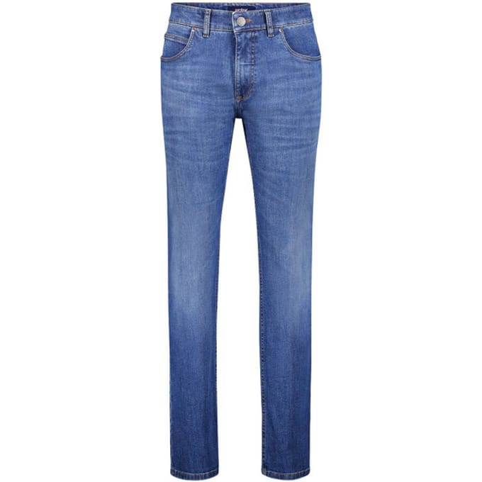Gardeur Jeans Bradly Move Lite 5-Pocket Stretch Performance Stone Blue Used / male