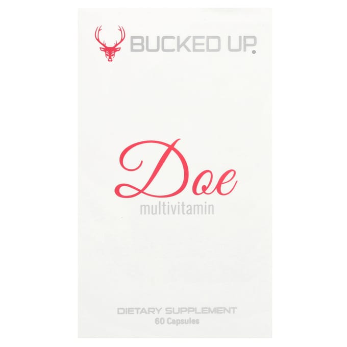 Bucked Up, multivitamine, 60 capsules