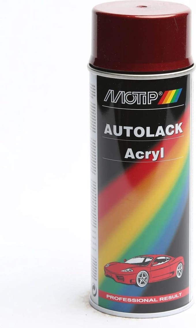 Motip 51560 - Autolak spuitbus - Rood  - 400ml