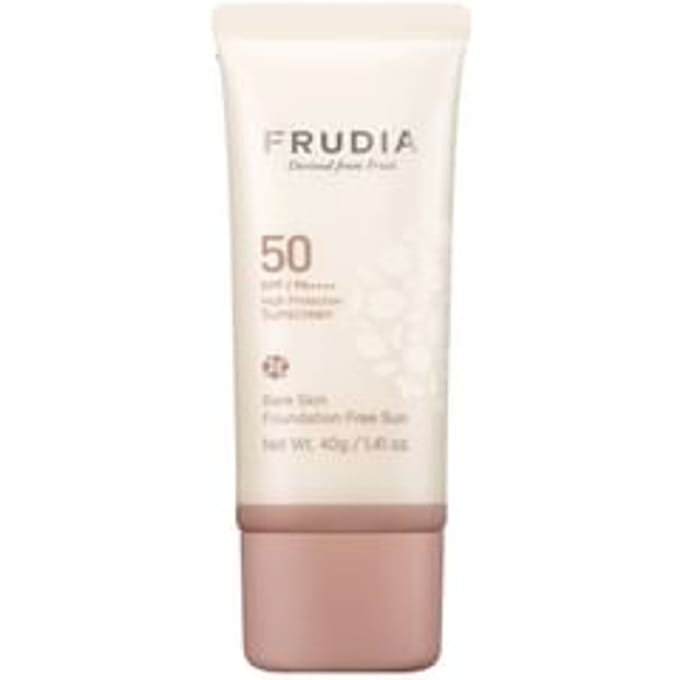 Frudia, Bare Skin, Verhelderend, Vloeibare Foundation, SPF 50+, 40 ml