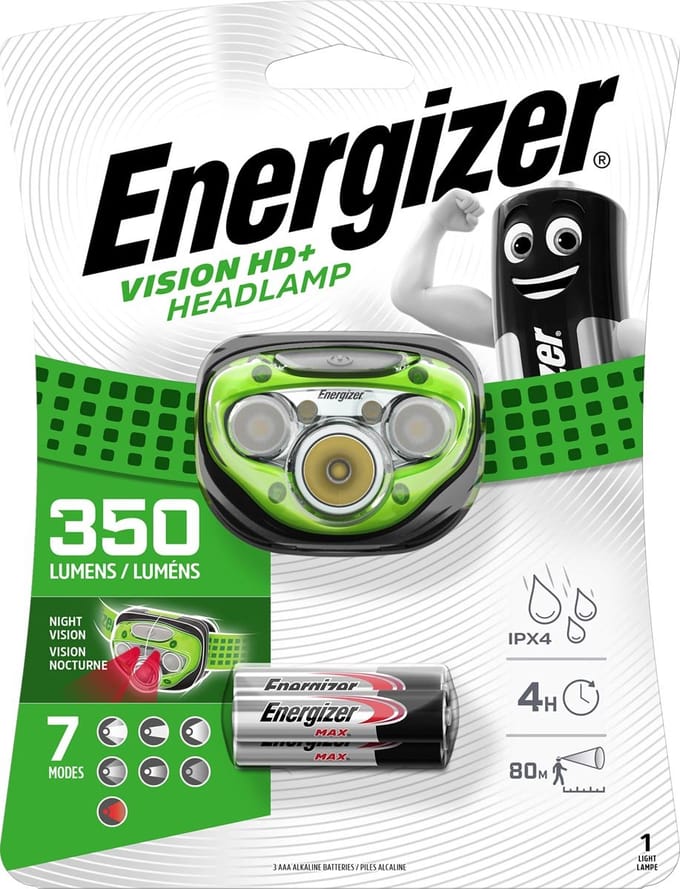 Energizer - Hoofdlamp - Vision HD - 7 LED
