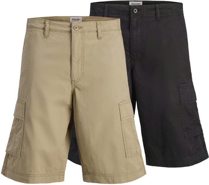JACK&JONES - JPSTCOLE MATTY CARGO SHORT MID MP 2PK - Jongens - Bermuda shorts
