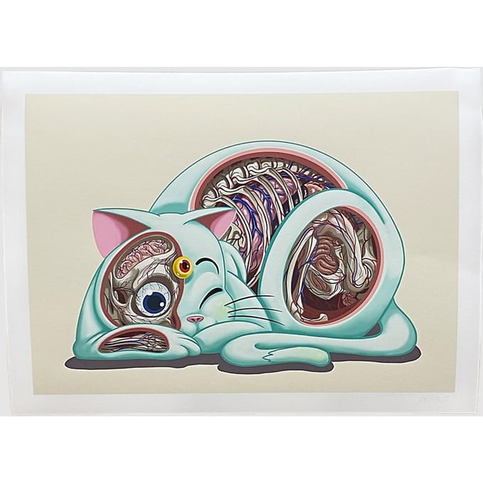 Nychos Moonlight Fine Kunstdruk Kunstdruk patroon