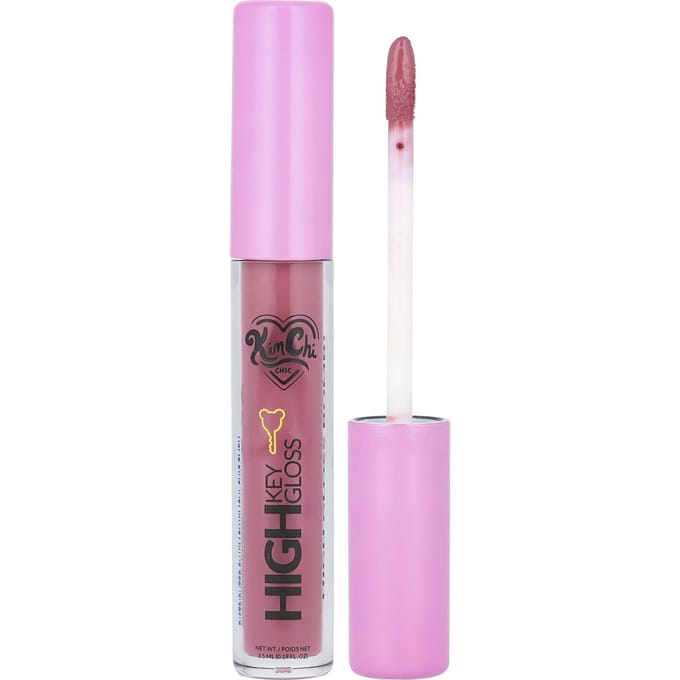 KimChi Chic Beauty, High Key Gloss, HKG11 Summer Plum, 0.19 fl oz (3.5 ml) pink