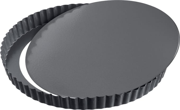 Kaiser Bakplaat La Forme Plus - Quiche mold - 32 cm - 1.9 L - non-stick - black