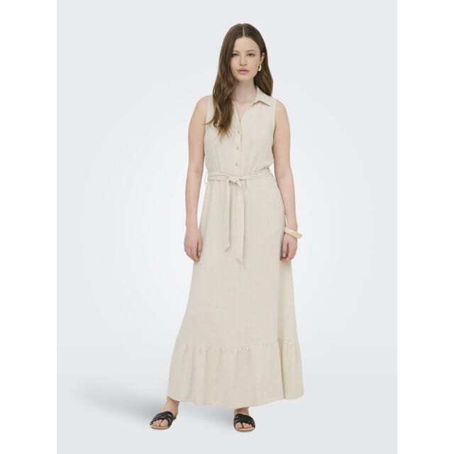ONLY - ONLSIESTA LIN SL BELT DRESS PNT NOOS Dames Jurk