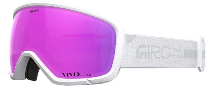 Giro Millie Rails Skibril Voor Dames Wit Vivid Pink/CAT2 Vrouw