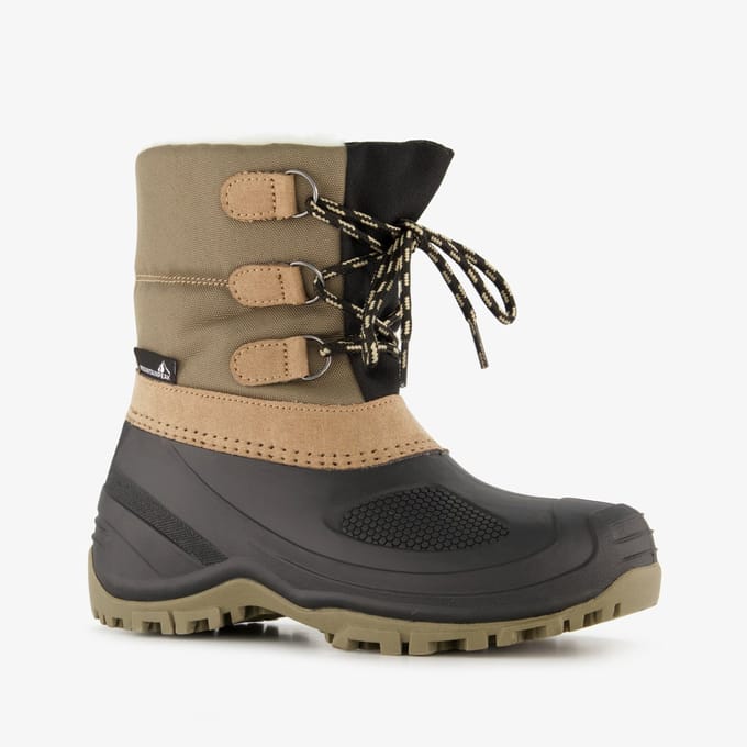 Mountain Peak gevoerde kinder snowboots beige zwart - Maat 35/36 - Moonboots