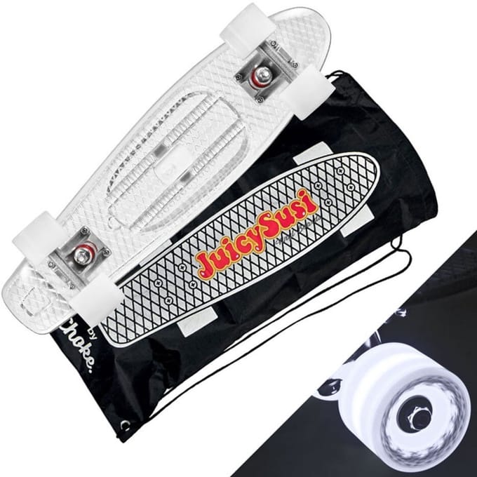 Choke Fothon 22.5 Cruiser Skateboard Clear