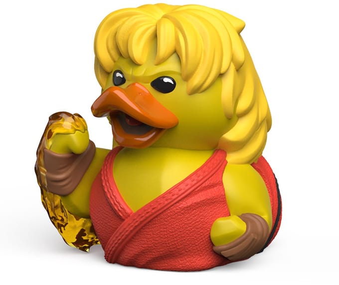 TUBBZ Badeend - Street Fighter - Ken - 9cm