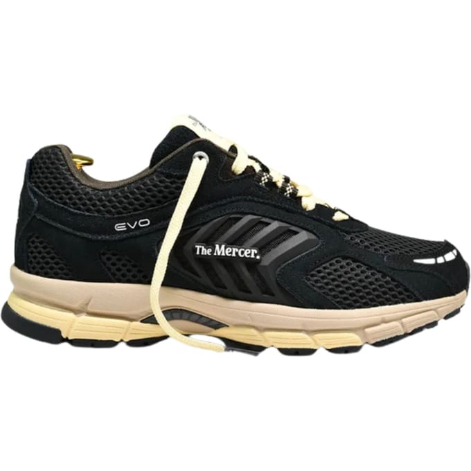 Mercer The Re-run Evo Nubuck Sneakers Anthraciet Me263011