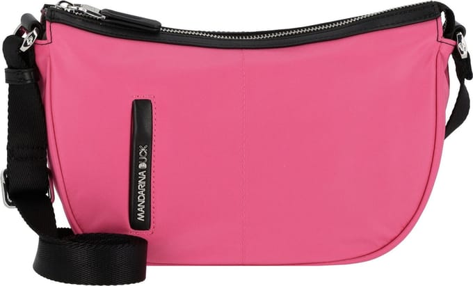 MANDARINA DUCK Schoudertas Hunter Hobo Bag Raspberry Rose Roze